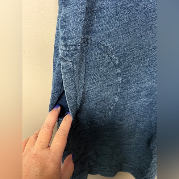 Jane and Delancey Chambray Shift Dress with pockets SIZE M - Picture 3 of 8